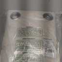 NICETOWN Natural Linen Curtains 84 inch Long 2 Panels Set, Grommet Top Thick Linen Burlap Semi Sheer Vertical Drapes Privacy Assured with Light Filtering for Bedroom/Living Room, W55 x L84