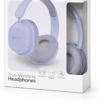 Biconic Wireless Headphones, Blue