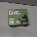 270 Count 13 x 9 Dog Poop Bags Rolls with Holder | Leakproof, Extra Thick & Tear-Resistant Waste Bags for Doggie, Cats & Pets | Unscented, Sturdy & Durable Pet Cleanup Bags for On-The-Go Use