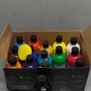 15 Colors Large Acrylic Paint Set (16.9 oz,500 ml), Bulk Acrylic Paint Non-Toxic Art Painting Supplies on Multi Surface Pumpkin Canvas Wood Craft Fabric Rock for Artist Kids with Color Wheel