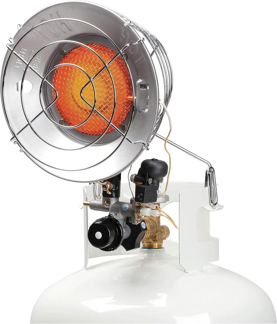 15,000 BTU Single Tank Top Portable Propane Radiant Heater