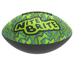 Badenl Nite Brite Light Green Junior Footba l- 1ct