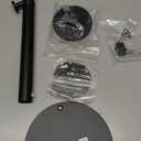 monTEK Anti-Theft Tablet Stand, Frameless Universal Tablet Kiosk with Security Lock Fit 7-15 Screen Size, Compatible with IPad Pro/Air/Mini and Samsung Tab, Black