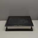 Heavy Duty Dog Door for Wall, Energy Efficient Doggie Door with Aluminum Frame, Telescoping Tunnel, Double Magnetic Flaps and Two Sliding Lock Panels, Easy to Install, Black, Large