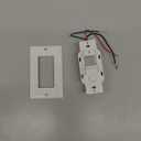 Sensky BS033C 110v Motion Sensor Light Switch, 180 Degree View Occupancy Sensor Switch, Wall Sensor Switch Light Sensor,Single Pole (Neutral Wire Required), White