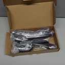 Dreamseek Door Handle Cover Compatible with Jeep Grand Cherokee Patriot Compass 07-13, Chrysler 200 300 Sebring,Dodge Avenger Caliber Magnum Durango Molding Trim Carbon Fiber Pattern W/Smart Keyhole