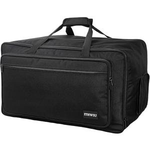 ITHWIU Speaker Carrying Bag with Thickened Sponge for Compact 8" Speaker Cabinets; Heavy-Duty Fits QSC K8, Yamaha DXR8 and more (IT-TOTE8), Black