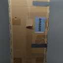 National Tree Company 10 ft Pre-Lit Kingswood Fir Slim Artificial Christmas Tree, 600 Clear Lights, 1,715 Tips, Includes Stand, Green