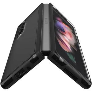 OtterBox Symmetry Series Case for Samsung Galaxy Z Fold3 5G (ONLY, NOT Flip3) Non-Retail Packaging - Black/Clear