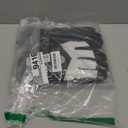 Men and Women Ski Gloves Winter Cold Weather Gloves Touchscreen Warm Waterproof Gloves for Cycling, Running, Driving, Skiing (One Size, Black and White)