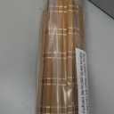 LazBlinds No Tools No Drill Cordless Bamboo Roman Shades, Light Filtering Window Treatment, Roll Up Bamboo Blinds for Window 22'' W x 64'' H, Brown