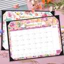 2026-2027 Desk Calendar - Jul 2026 - Dec 2027, 18 Months Large Monthly Desk Calendar, 22" x 17", Desk Pad, Large Ruled Blocks, To-do List & Notes, Best Desk/Wall Calendar for Planning and Organizing
