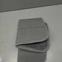 Yimobra Memory Foam Bathroom Rugs Sets 2 Piece - Super Soft Absorbent Quick Dry Bath Mat Set, Machine Washable Non Slip Floor Carpet for Tub Shower & Single Sink (17x24 & 31.5x20 Inch, Gray) (Grey)