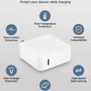 Mac Book Pro Charger - 100W USB C Charger Fast Compatible with MacBook pro/Air iPad Pro 12.9, 11 inch 2025-2018 M5 M4 M3 M2 M1 and All USB-C Laptops and Phones