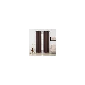 Grommet Blackout Curtains 84 Inches Long 2 Panels, Light Blocking Window Drapes for Living Room, Thermal Insulated, Noise Reduction, Chocolate Brown, 52" Wide x 84" Length
