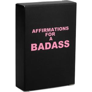 Badass Affirmation Cards - Daily Motivational and Inspirational Cards for Women
