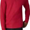 Hanes Mens T-Shirts, Men's Beefyt Henley Shirts, Men's Cotton Long Sleeve Shirts (X-Large)