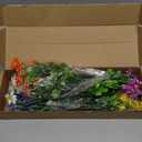 10 Bundles Artificial Daisies Plastic Flowers Outdoor UV Resistant Fake Daisy Faux Plants for Home Window Box Garden Planter Indoor Outside Decorations (Multi-Color)