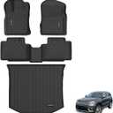 for Jeep Grand Cherokee Floor Mats 2016-2021 & 2022 WK (5-Seater) - All-Weather Waterproof Car Floor Mats & Cargo Liner, (NOT for GC Limited, WL74 or L 3-Row)