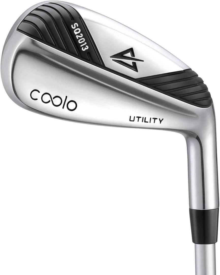 COOLO Utility Driving Iron, Easy Launch, Tee Shot Control & Accuracy(4# 23°, Left, Graphite)