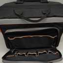 Klein Tools 55452RTB Tool Bag, Water Resistant Tool Storage Organizer Rolls on Rugged 6-Inch Wheels, 24 Pockets, Load Tested to 200-Pound