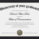 upsimples Certificate Frame with Clear Plexiglass, 8.5 by 11 Picture Diploma Document Degree Frames for Wall and Tabletop, Black, 1 Pack