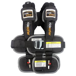 RideSafer Gen 5 - Small Black, Lightweight, Compact, Portable Car Seat - Perfect for Travel and Everyday Child Safety (Small (Pack of 1))