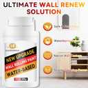 2 x White Paint for Wall, 500g White Touch up Paint for Walls, Waterproof Whites Wall Paints, Quick-Drying Walls Repair Kit, Ready to Use Interior Paints, Covers Stains, Graffiti (100) (17 Fl Oz (Pack of 1))