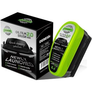 Easywave Clear Vision Glass Cleaner: 2026 New Automotive Glass Oil Film Cleaner for Car Windshield Cleaning Tool with Extra Cleaner, Universal Anti-Rain Fog Cleaning Glass Brush (2)