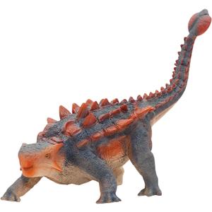 Gemini&Genius Ankylosaurus Dinosaur Toy for Kids, Saichania Action Figure for Kids Birthday Cake Topper Party Supplie for Boys and Girls Dino Lovers