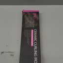 1/2 Inch Small Curling Iron for Short Hair, Dual Voltage Small Curling Wand with 2 Heat Settings 430F & 450F for Tight Curls, Pink