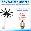 S210T Laterals Assembly Compatible with Hayward S210T 21" Pool Sand Filter