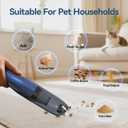 Handheld Vacuum Car Vacuum, 2 in 1 Air Duster Mini Vacuum Cleaner Small Portable Rechargeable Car Seats, Home, Quick Cleanup, Strong Suction, Lightweight, Includes Crevice Nozzle & Brush -H2