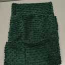 Kevin Textile Christmas Decorative Pillow Covers Set of 2 Striped Plush Corduroy Rectangle Lumbars Boho Home Decor Cushion Covers for Couch Sofa Bed Living Room 12x20 Inch, Army Green