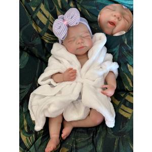 18inch Pascale Girl Full Body Silicone Baby Dolls Can Open Mouth Real Life Anatomically Correct Newborn Girl Dolls