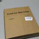 PETICON Waterproof Front Seat Car Cover, Full Protection Dog Car Seat Cover with Side Flaps, Nonslip Scratchproof Front Seat Cover Fits for Cars, Trucks, SUVs, Jeep