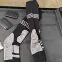 Heated Socks, Up to 10-Hour Battery Runtime Rechargeable Electric Socks | Cold Weather Foot Warmer Socks for Men Women | Outdoor Hunting Skiing Camping Hiking, Non-APP Control Large