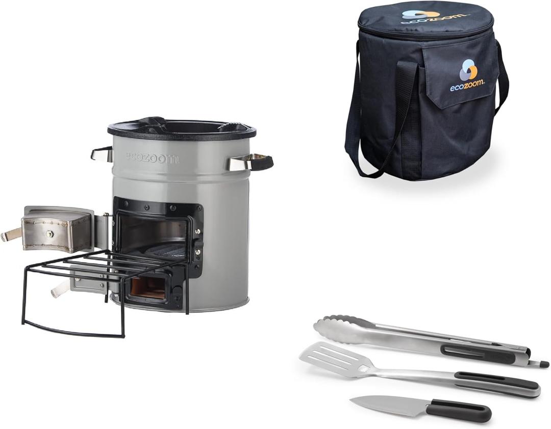 EcoZoom Versa Rocket Stove, Carry Bag, and Prep & Grill Tool Kit