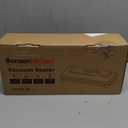 Bonsenkitchen Vacuum Sealer Machine with 40 Bags | Compact Food Sealer for Kitchen Storage & Meal Prep | Multiple Modes | External Vacuum System, Silver