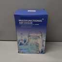 IWENNUAN Portable Air Conditioners, 4 in 1 Portable AC Unit with Remote, 1500ml Water Tank, 3 Speeds, 6H Timer, 2 Spray Mist, 7 Night Light, Personal Mini Air Conditioner for Bedroom (White)