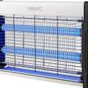 YISSVIC LED Bug Zapper Indoor, 4000V Electric Bug Zapper, Powerful Mosquito Zapper, LED Fly Zapper Indoor, Mosquito Killer with 6.6ft Power Cord for Home Office Restaurant