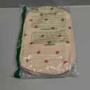 Bluboon Insulated Lunch Bag for Girls & Boys, Corduroy School Lunch Box with Cooler & Organizer Compartments, Leak-Proof Lunch Tote for School, Travel (Corduroy Strawberries Beige)