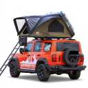 Naturnest Rooftop Tent Hard Shell, Easy Set Up Pop Up Large Tent for 2-3 Person Camping, Waterproof UV-Resistant Blackout 4 Season Tents for Truck, Jeep, SUV, Van, Trailer - Sirius 1 Plus