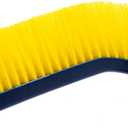 18" Swimming Pool Cleaning Brush with Curved Edge Design - Heavy-Duty Bristles for Inground/Above Ground Pools -Compatible with Standard Telescopic Poles (Pole Sold Separately)