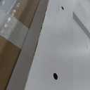 SmartStandard 42in x 84in Sliding Barn Door with 7FT Barn Door Hardware Track Kit & Handle, Waterproof PVC Surface, Pre-Drilled Holes Easy to Assemble, White, Solid, MDF, 3 Panel