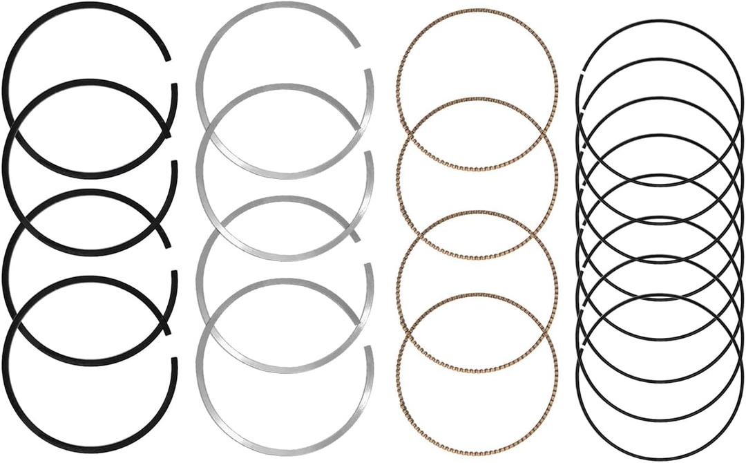 230402G510 STD Engine Piston Ring Set Fits for 2013-2018 Hyundai Sonata Optima Kia Sorento Santa Fe 2.4L