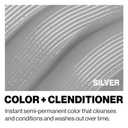 Keracolor Color + Clenditioner 3-in-1 Color-Depositing Conditioner, Gently Cleanses & Conditions, Semi-Permanent Hair Color, 23 Shades, 12 Fl Oz