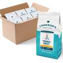 Cameron's Coffee Roasted Ground Coffee Bag, French Roast, 10 Ounce Pack of 6 - NEW