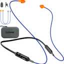 Bluetooth Earplug Headphones for Work, Neckband Wireless Ear Plugs Earbuds, 29 dB Noise Reduction Ear Protection with Replacement Ear Tips, 30 Hour Battery, OSHA Compliant for Industrial Safety
