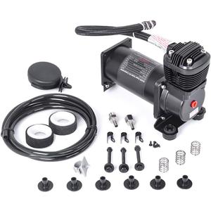 Ultra Quiet Air Compressor. 300PSI 1/4 NPT Super Silent 69DB Truck/Car Train Horn/Suspension/Ride/Bag kit/System and All 12v Vehicles like Semi/Pickup Trucks Black